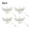 Ethereal White Dove Ornaments Set Of Hanging Pigeon Statues Professional Christmas Peace Festiva 8