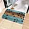 Artisan Cat Paw Print Doormat Absorbent NonSlip Entrance Rug Professional Washable Welcome Mat K 11