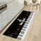 Retro Music Score Floor Mat Piano Key Entrance Runner Professional NonSlip Musical Home Laundry 0