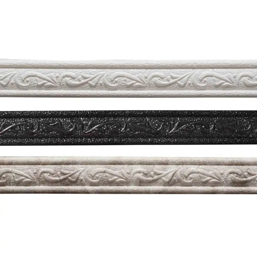 3D Foam Molding Trim SelfAdhesive Flexible Wall Edge Strip Professional Waterproof Ceiling Corne 0