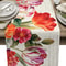 Vintage Tulip Oil Painting Table Runner Floral Farmhouse Linen Decor Professional Holiday Weddin 7