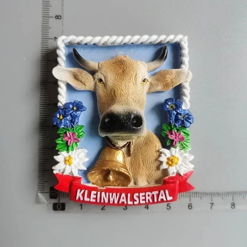 Austrian Heritage Fridge Magnet Vienna Salzburg Tourism Souvenir Professional HandPainted Magnet 16