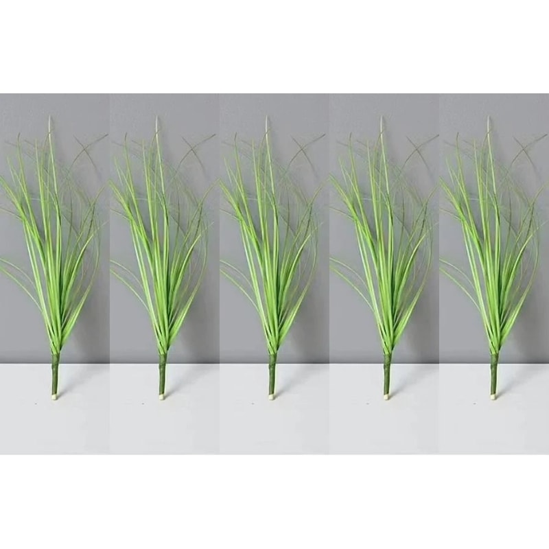 Botanical Onion Grass Bushes Realistic 50cm Reeds Greenery Professional IndoorOutdoor Sanctuary 13