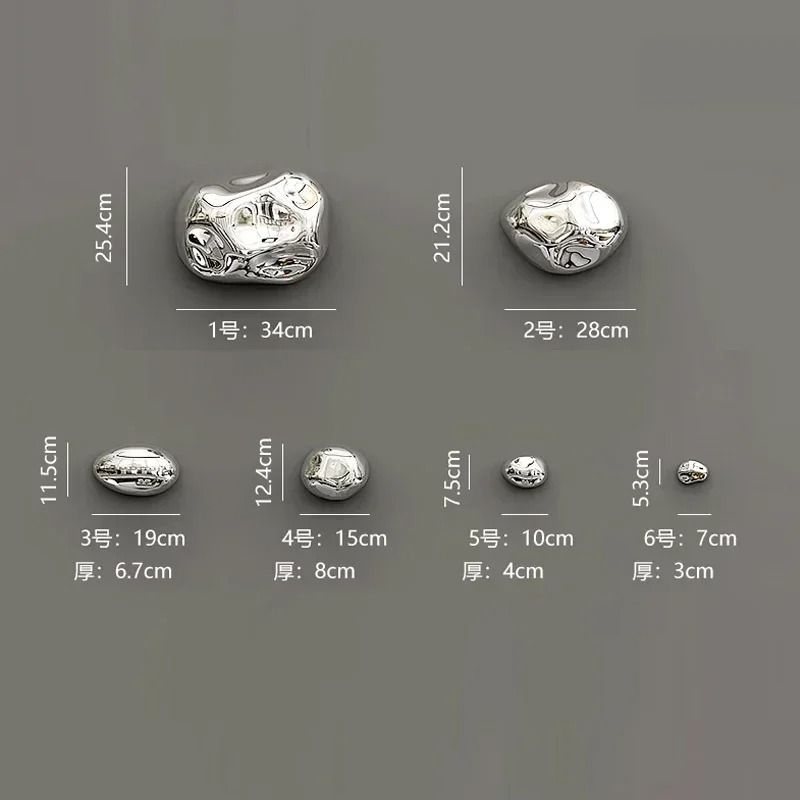 Abstract Simulated Stone Wall Pendant Creative Mineral Background Decor Professional Hotel Execu 5