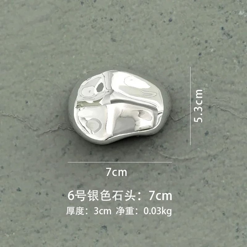 Abstract Simulated Stone Wall Pendant Creative Mineral Background Decor Professional Hotel Execu 6