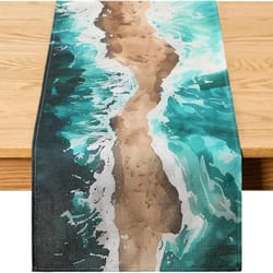 passover seder linen table runner | pesach exodus festival decor | professional jewish holiday dining textile