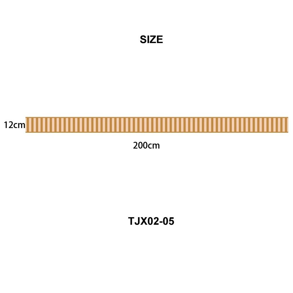 SelfAdhesive Terrace Stripe Wall Border Waterproof Modern DIY Decal Professional Bathroom Home F 8