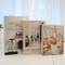 Luxury Faux Book Set 3pc Architectural Coffee Table Decor Professional Executive Suite Boutique 4