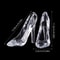 Acrylic Cinderella Crystal Slipper HighHeeled Glass Shoe Figurine Professional Wedding Valentine 5