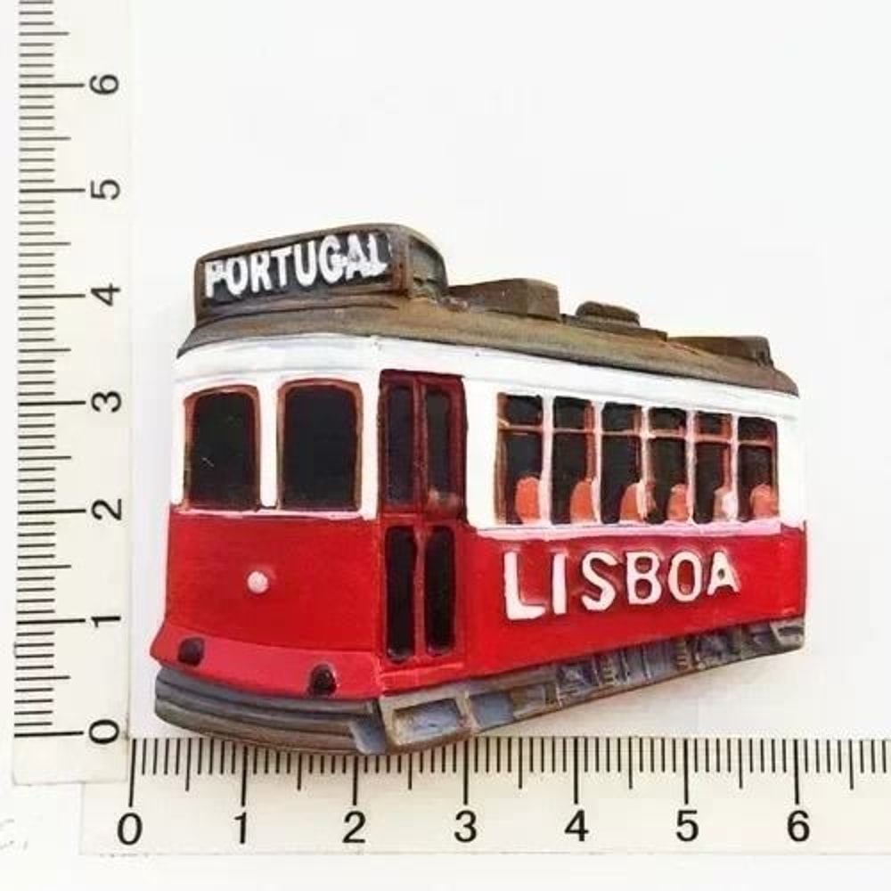 Portugal Heritage Fridge Magnet Lisbon Tram Porto Souvenir Professional HandPainted Resin Refrig 7