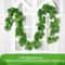 210cm Artificial Green Ivy Leaf Hanging Vine Professional Silk Garland For Garden Wedding Wall De 10