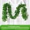210cm Artificial Green Ivy Leaf Hanging Vine Professional Silk Garland For Garden Wedding Wall De 8