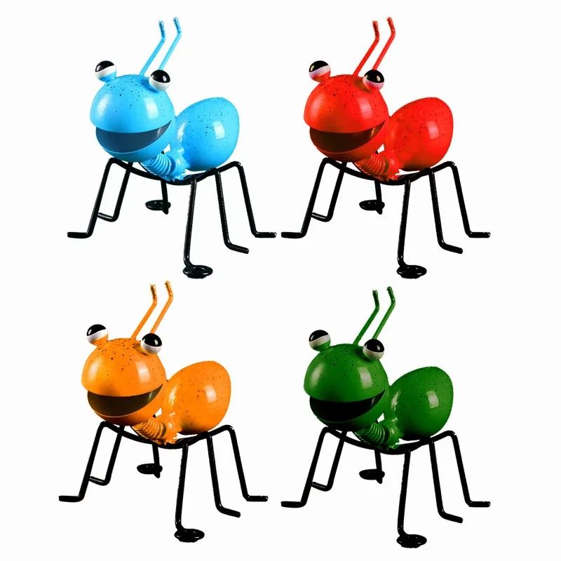 Modern Metal Ant Wall Sculpture Professional Outdoor Garden Interior Insect Art 10
