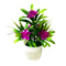 Artificial Vibrant Bonsai Potted Flower Compact Tabletop Greenery Professional Home Garden Sanct 8
