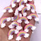 Glitter Mini Rainbow Charms 20pc Acrylic Cloud Appliques Professional DIY Scrapbook Home Decor A 1