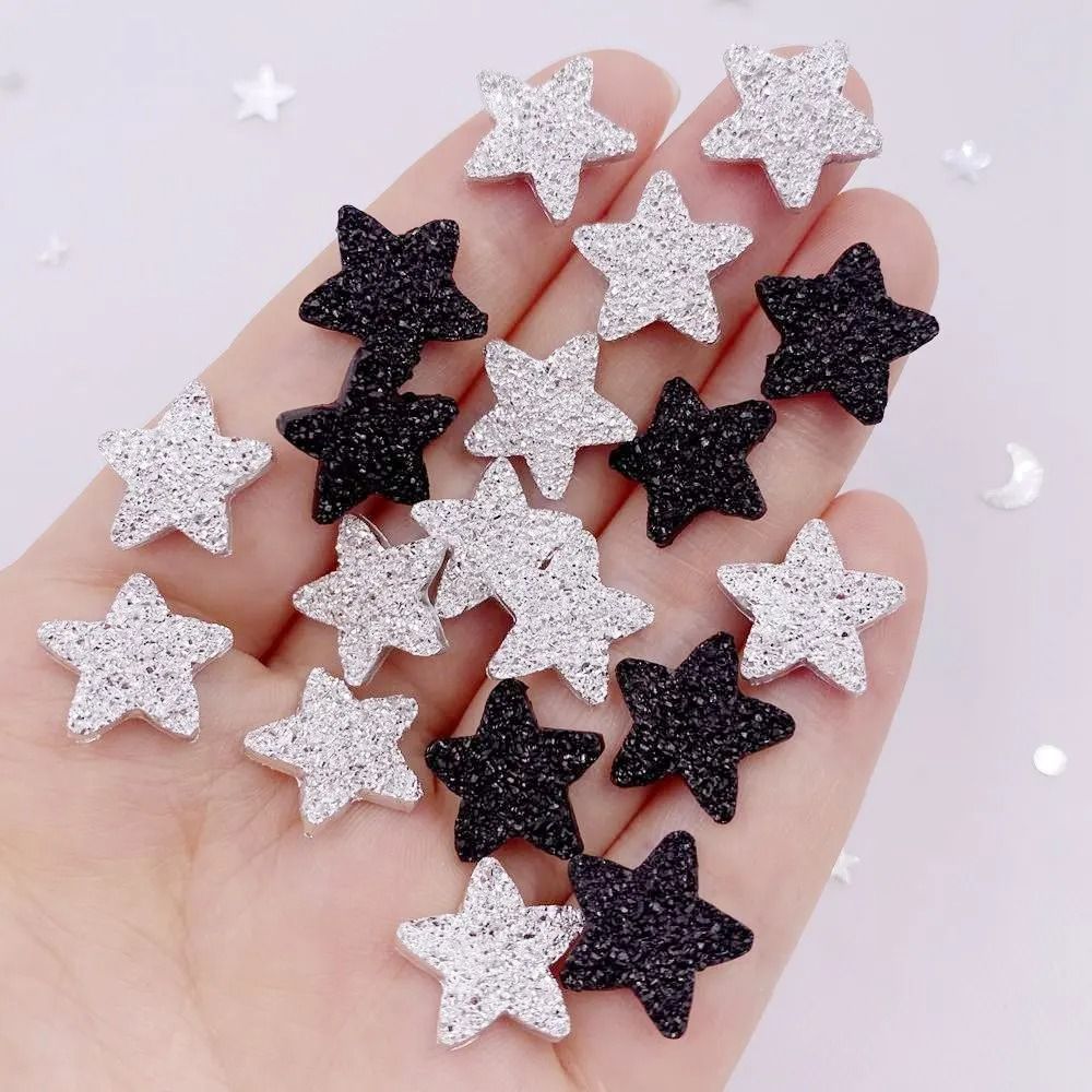 Resin Ore Star Figurines 50pc 14mm Flatback Rhinestones Professional Crystal Craft Home Decor Ap 0