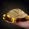 Longevity Money Turtle Figurine 145cm Gold Ceramic Sculpture Professional Executive Office Home 3