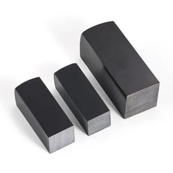 natural black buffalo horn raw material | professional diy knife handle & seal craft block | artisan home decor