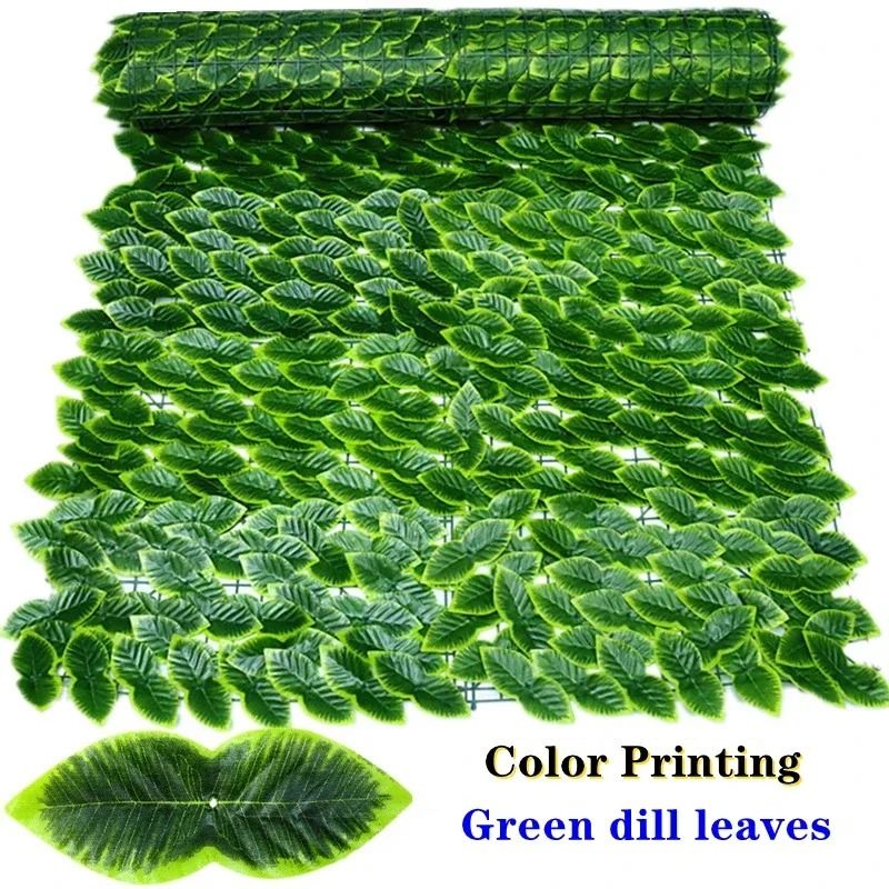 Artificial Evergreen Privacy Fence Professional Ivy Hedge Screen Executive Outdoor Balcony Botan 16