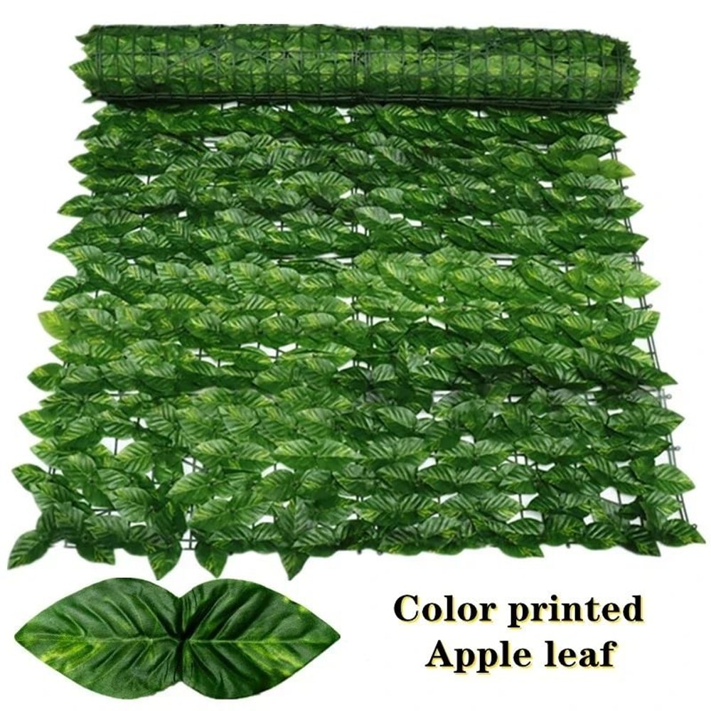 Artificial Evergreen Privacy Fence Professional Ivy Hedge Screen Executive Outdoor Balcony Botan 6