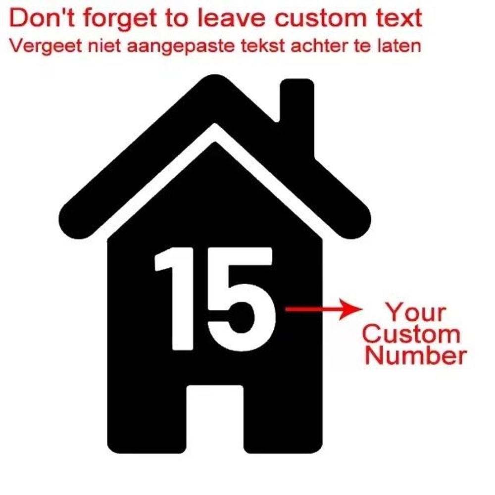 Custom Wheelie Bin House Numbers 4pc Premium Vinyl Decal Set Professional Home Utility Sanctuary 7