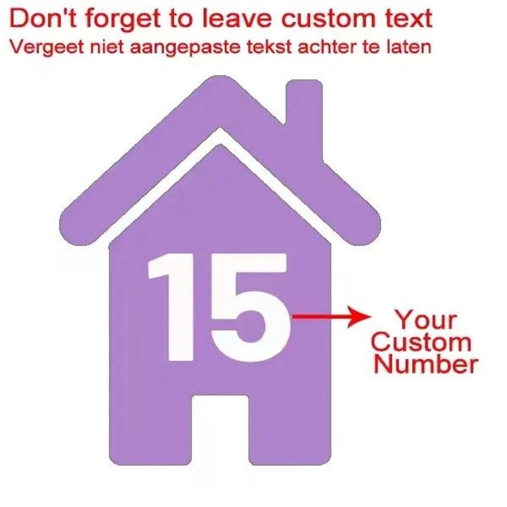 Custom Wheelie Bin House Numbers 4pc Premium Vinyl Decal Set Professional Home Utility Sanctuary 15