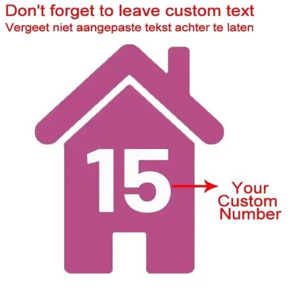 Custom Wheelie Bin House Numbers 4pc Premium Vinyl Decal Set Professional Home Utility Sanctuary 16