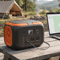 600W Portable Power Station With 110V AC Outlets Solar Generator Power Bank For Camping Travel Em