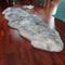 White Faux Sheepskin Fuzzy Rug Premium Shag Bedside Fur Carpet Executive Living Room Nursery San 10
