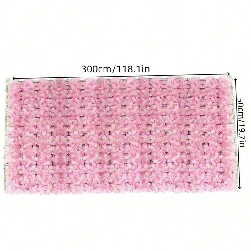 Expanding Floral Privacy Fence Artificial Ivy Flower Screening Executive Garden Wall Wedding Sa 8