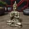Thai Meditation Buddha Statue Bronze Resin Feng Shui Sculpture Professional Executive Zen Sanctua 2