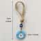 Handcrafted Blue Evil Eye Charm Glass Nazar Wall Hanging Executive Protection Sanctuary Home Dec 5