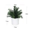 Artificial Potted Bonsai Plant Simulated Miniature Tree Executive Home Garden Sanctuary Decor 22