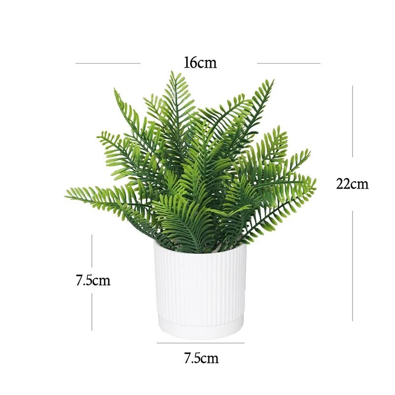 Artificial Potted Bonsai Plant Simulated Miniature Tree Executive Home Garden Sanctuary Decor 25