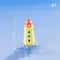Miniature Lighthouse Ocean Statue Resin Craft Maritime Ornament Executive MicroLandscape Sanctuar 13