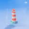 Miniature Lighthouse Ocean Statue Resin Craft Maritime Ornament Executive MicroLandscape Sanctuar 6