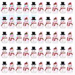 miniature resin snowman set | festive winter landscape ornament | executive holiday & studio sanctuary decor