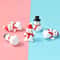 Miniature Resin Snowman Set Festive Winter Landscape Ornament Executive Holiday Studio Sanctuary 4
