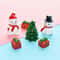 Miniature Resin Snowman Set Festive Winter Landscape Ornament Executive Holiday Studio Sanctuary 5
