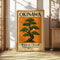 Japanese Retro Okinawa Travel Canvas Vintage Japandi Tree Art Print Executive Bedroom Home Sanct 20