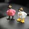 Funny Middle Finger Duck Statue Resin Desktop Figurine With Glasses Executive Rebel Creative San 0