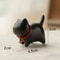 HandCarved Wooden Cat Figurine Natural Sandalwood Pet Statue Executive Desktop Office Sanctuary 7