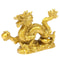 Golden Chinese Zodiac Dragon Statue Lucky Prosperity Sculpture Executive Desktop Office Sanctuar 0