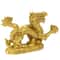 Golden Chinese Zodiac Dragon Statue Lucky Prosperity Sculpture Executive Desktop Office Sanctuar 2