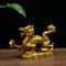 Golden Chinese Zodiac Dragon Statue Lucky Prosperity Sculpture Executive Desktop Office Sanctuar 5