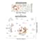 Hot Air Balloon Animal Wall Decals Bear Rabbit Nursery Stickers Executive Child Studio Sanctuar 14