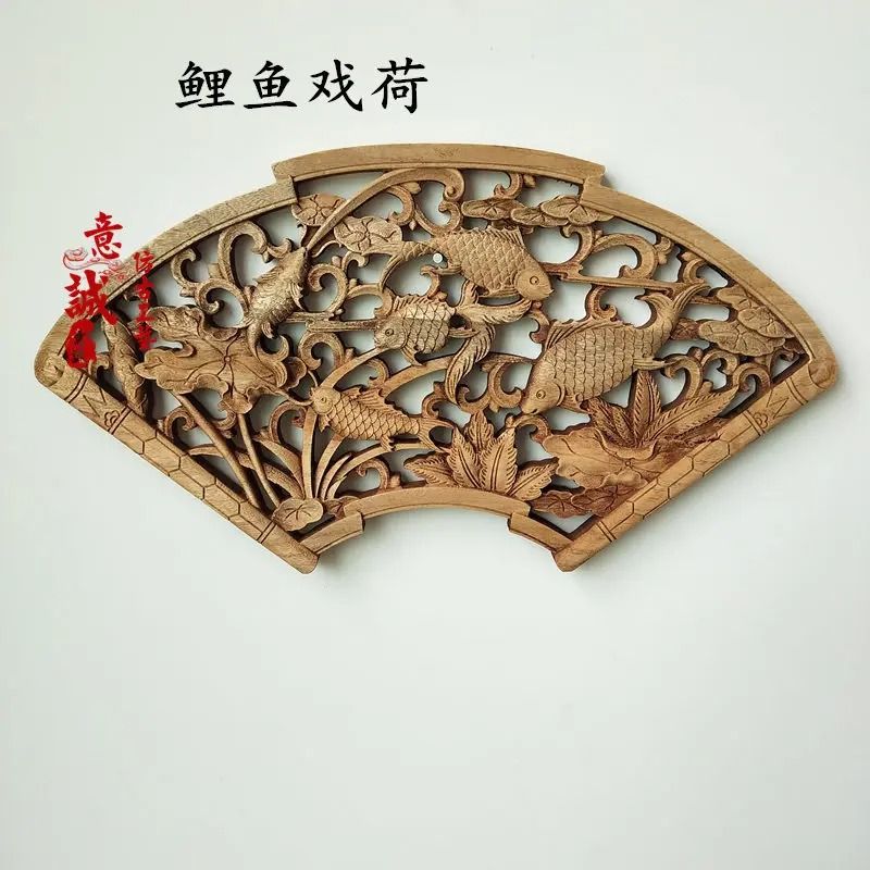 Artisan Camphor Wood Carving 3D Dragon Phoenix Wall Hanging Executive Heritage Studio Sanctuary 8