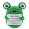 Artisan Emotional Support Plush Handmade Creative Crochet Totem Executive Desktop Home Studio Sa 12
