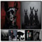 Noir Doberman Muse Canvas Art HighFidelity Cotton Portrait Executive Studio Modern Home Sanctua 0