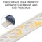Architectural 3D Trim Molding SelfAdhesive Metallic Border Executive Suite Studio Sanctuary Deco 3